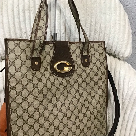 Gucci Shopper Tote Authentic Vintage Bag - Picture 5 of 16